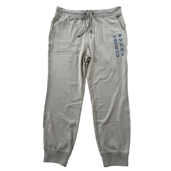 Psycho Bunny Drawstring Dammes Sweatpants Sandstone ( 3XL ) - Picture 3 of 6